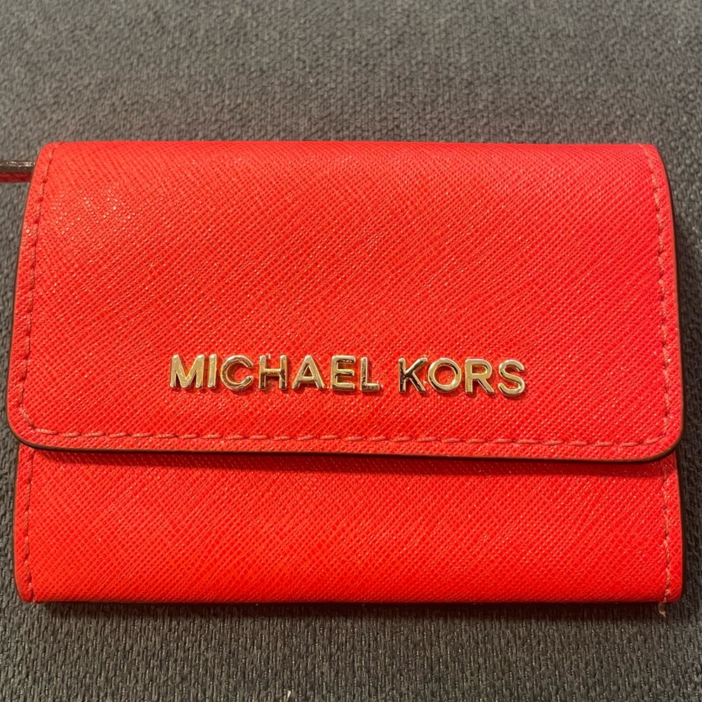 Michael Kors key chain change purse